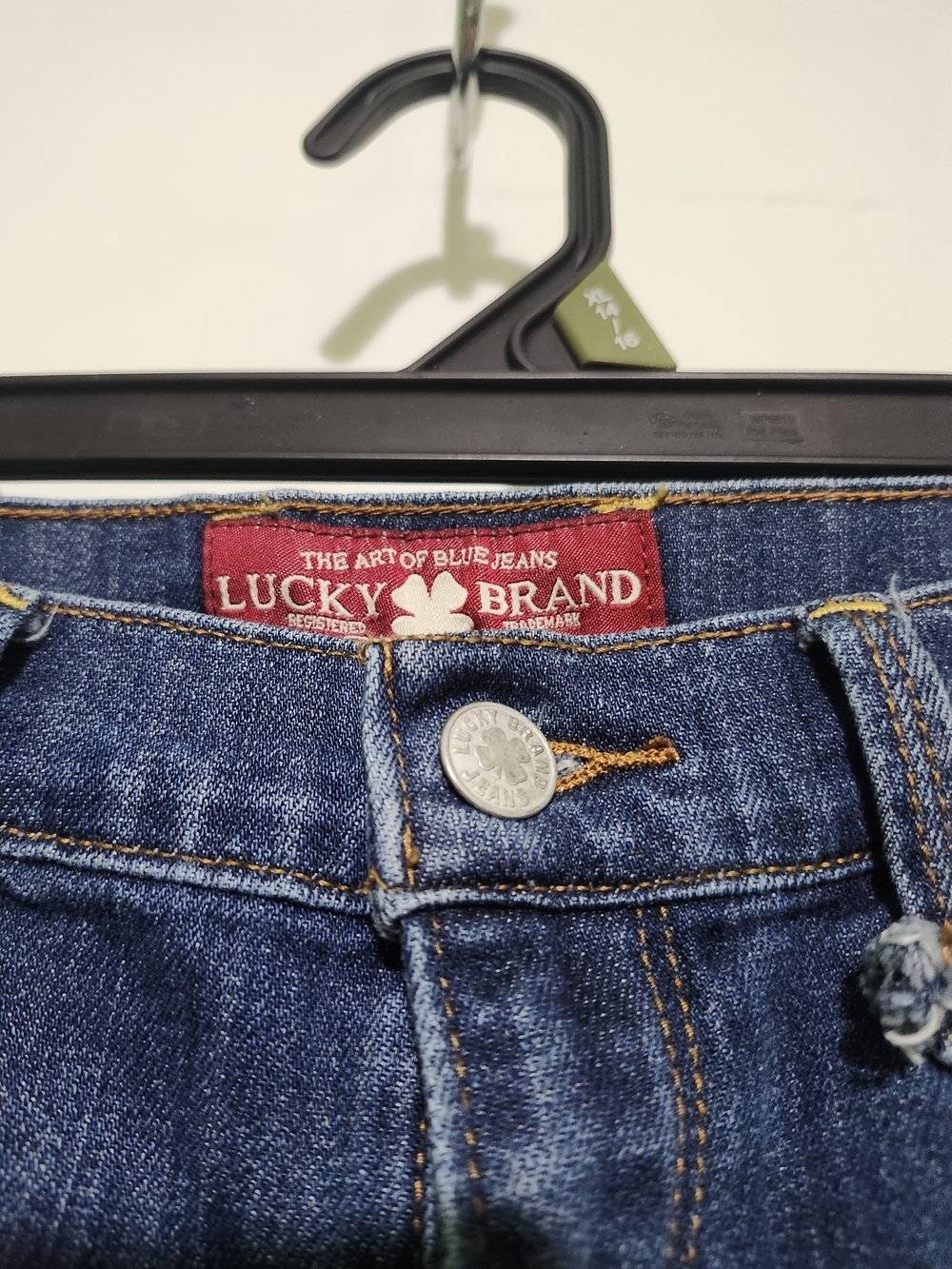 Lucky Brand Blue Denim Flare Jeans Sofia Boot - Picture 2 of 9